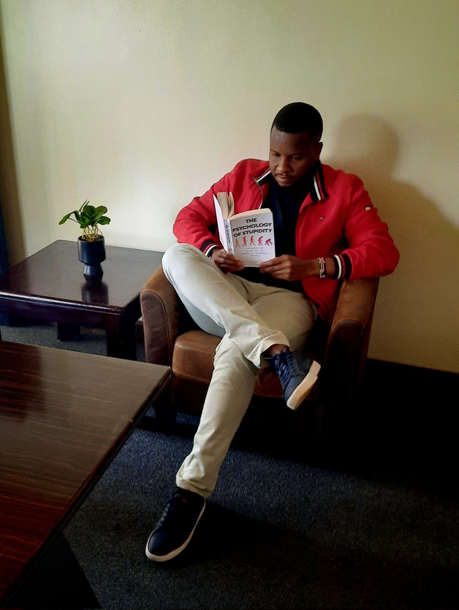 elvis_wambura's tweet image. One dirty fish spoils the whole pond... #FirstBatch 
Any way let me continue reading my book #ThePsychologyofStupidity