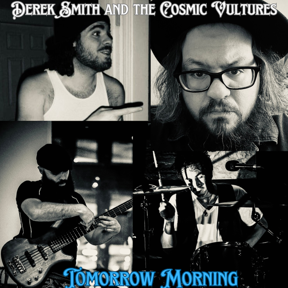 #NewMusicFriday: For Derek Smith and the Cosmic Vultures, 'Tomorrow Morning' represents the idea of a guiding light one that glistens and glows with ‘70s rock, #glam, #psych, and #softrock ambition. 

⚡ Spotify: sptfy.com/R91s
⚡ Bandcamp: …mithandthecosmicvultures.bandcamp.com