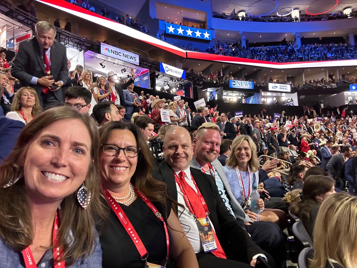 Pres Trump told Americans last night: we AREN'T EXPECTING ENOUGH. I could not agree more and can’t wait to be part of a historic effort to unleash our potential and advance our nation’s greatness for all Americans. Join us, and let’s get to work winning again!