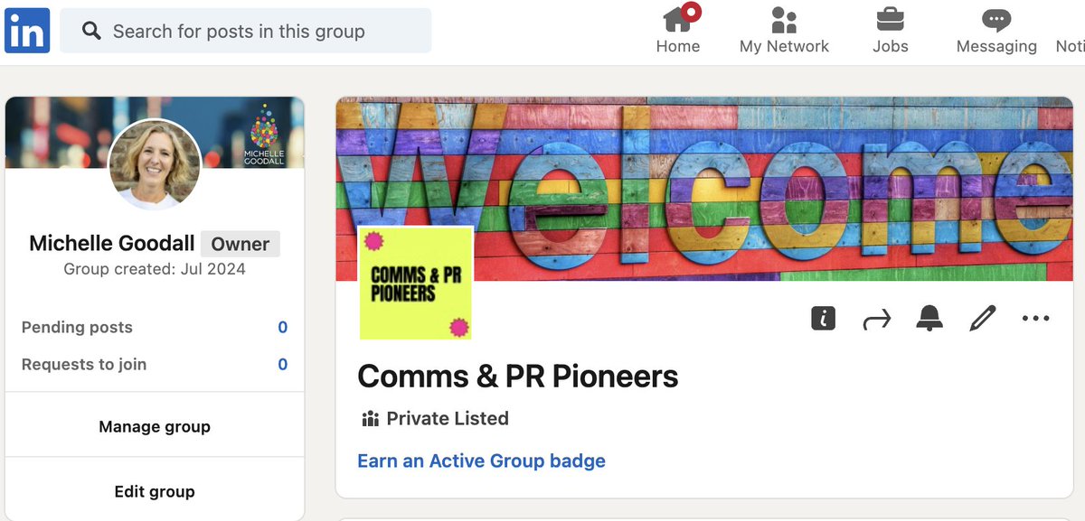 Sad day. Migrating the 1300 member strong Comms &amp; PR Pioneers Community from Guild to LinkedIn. Work in comms/PR or aligned disciplines? Come and join our inclusive, supportive community of practice linkedin.com/groups/1306345…
#PR #Comms #Community