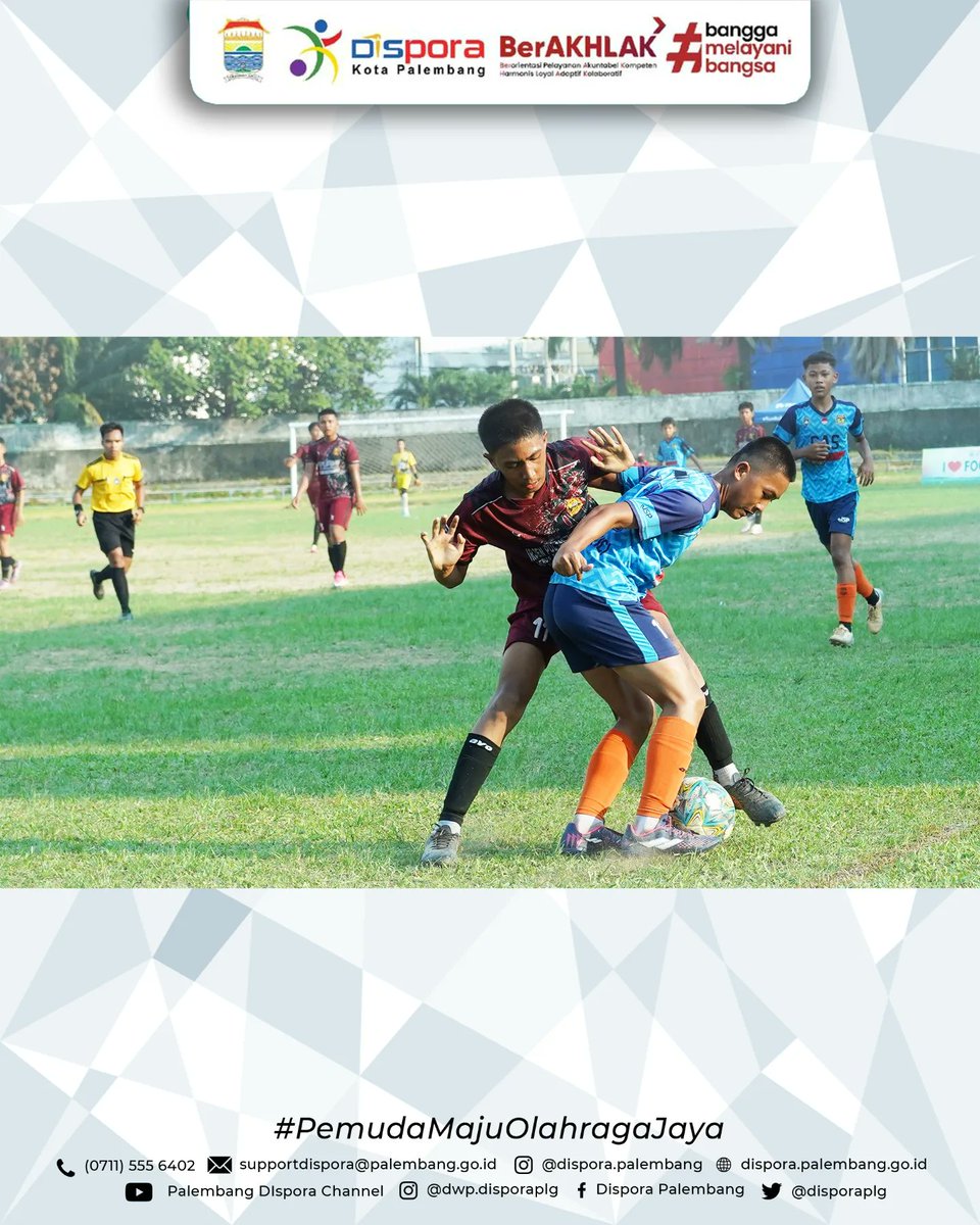 disporaplg's tweet photo. Kejuaraan Sepakbola Antar Klub U-15 Kota Palembang Tahun 2024.

BHAYANGKARA  VS  KMP  BUMARA

FT    1  vs  1

NP  12

SAS  VS  DAVID FC

FT    1  vs   0

19 Juli 2024 | Lapangan Stadion Kamboja

#DisporaKotaPalembang
#PemudaMajuOlahragaJaya https://t.co/mVmvqQjXAx