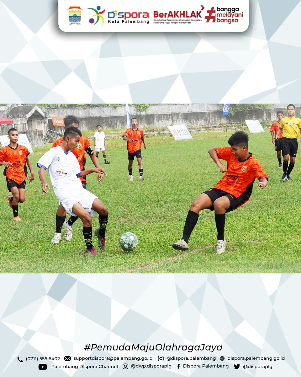 Kejuaraan Sepakbola Antar Klub U-15 Kota Palembang Tahun 2024.

BHAYANGKARA  VS  KMP  BUMARA

FT    1  vs  1

NP  12

SAS  VS  DAVID FC

FT    1  vs   0

19 Juli 2024 | Lapangan Stadion Kamboja

#DisporaKotaPalembang
#PemudaMajuOlahragaJaya