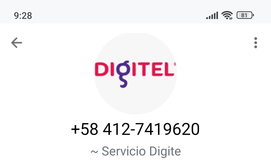 Evybe's tweet photo. Este número está estafando #estafadigitel 04127419620 https://t.co/C5VktIy21z