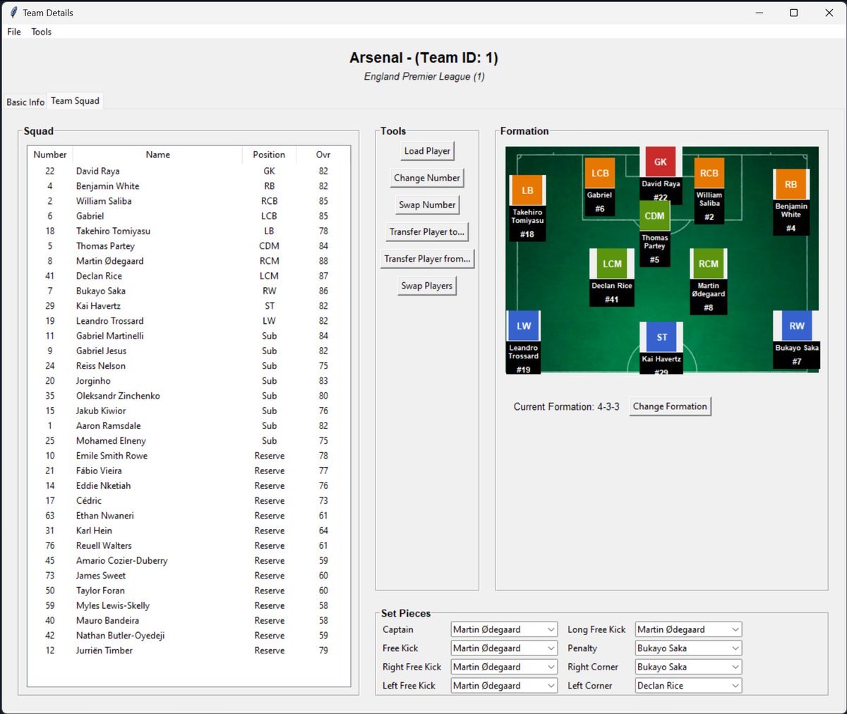 decoruiz's tweet photo. Edit player ☑️
Create player ☑️
Export edited/created player ☑️
Import player ☑️
Edit Team data ☑️
Transfer Players ☑️
Change Lineup ☑️
Change Formation  ☑️
Edit Manager  (export/import included)☑️
Edit Team Kits ☑️
Add Kits ☑️
Remap Kits ☑️

The Editor is growing!
#FC24 Modding https://t.co/FLEe6PG67w