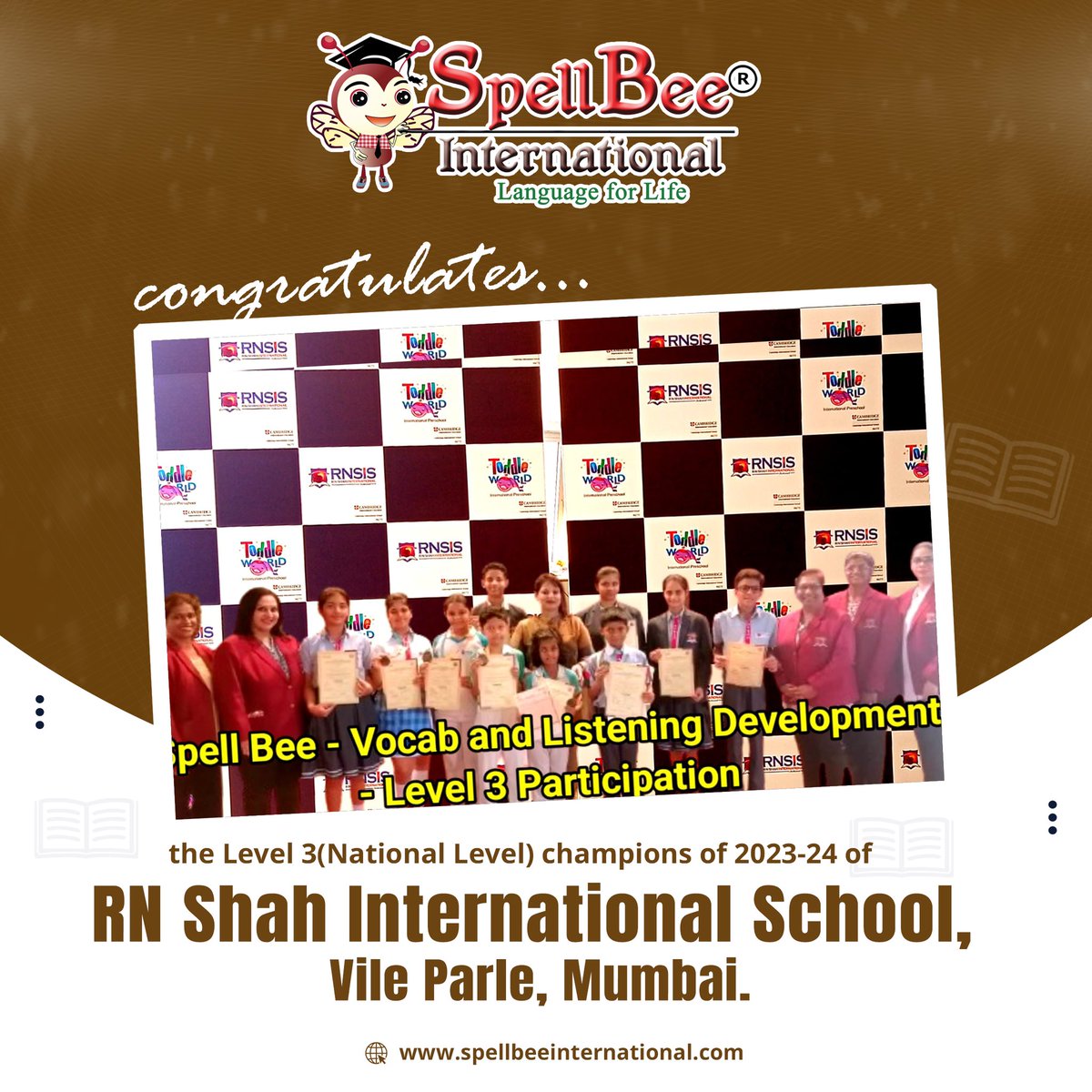 SpellBee International tweet media
