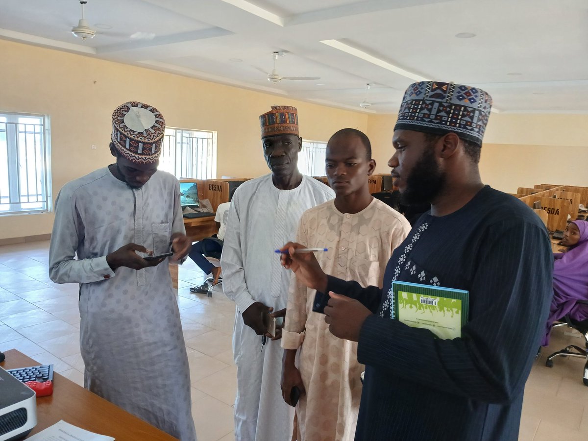 BMB1_Official's tweet photo. @BICTDA_Borno assessment team, reach ICT Digital Literacy Centre Mafa local government area, earlier today Friday 19th July, 2024. https://t.co/HuNAlSYpGC