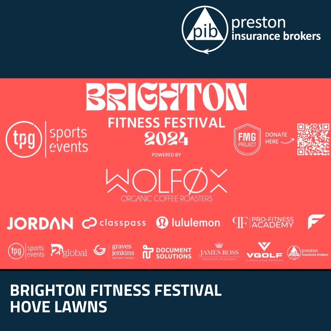 prestoninsbrkrs's tweet photo. Did you attend the Brighton Fitness Festival this weekend? 

We were extremely proud to be sponsors of this great event encouraging everyone to get outside and work out!

#insurance #prestoninsurance #yourbusinessyourinsurance #insuranceagent #insurancebroker https://t.co/eFBgE3mWaB