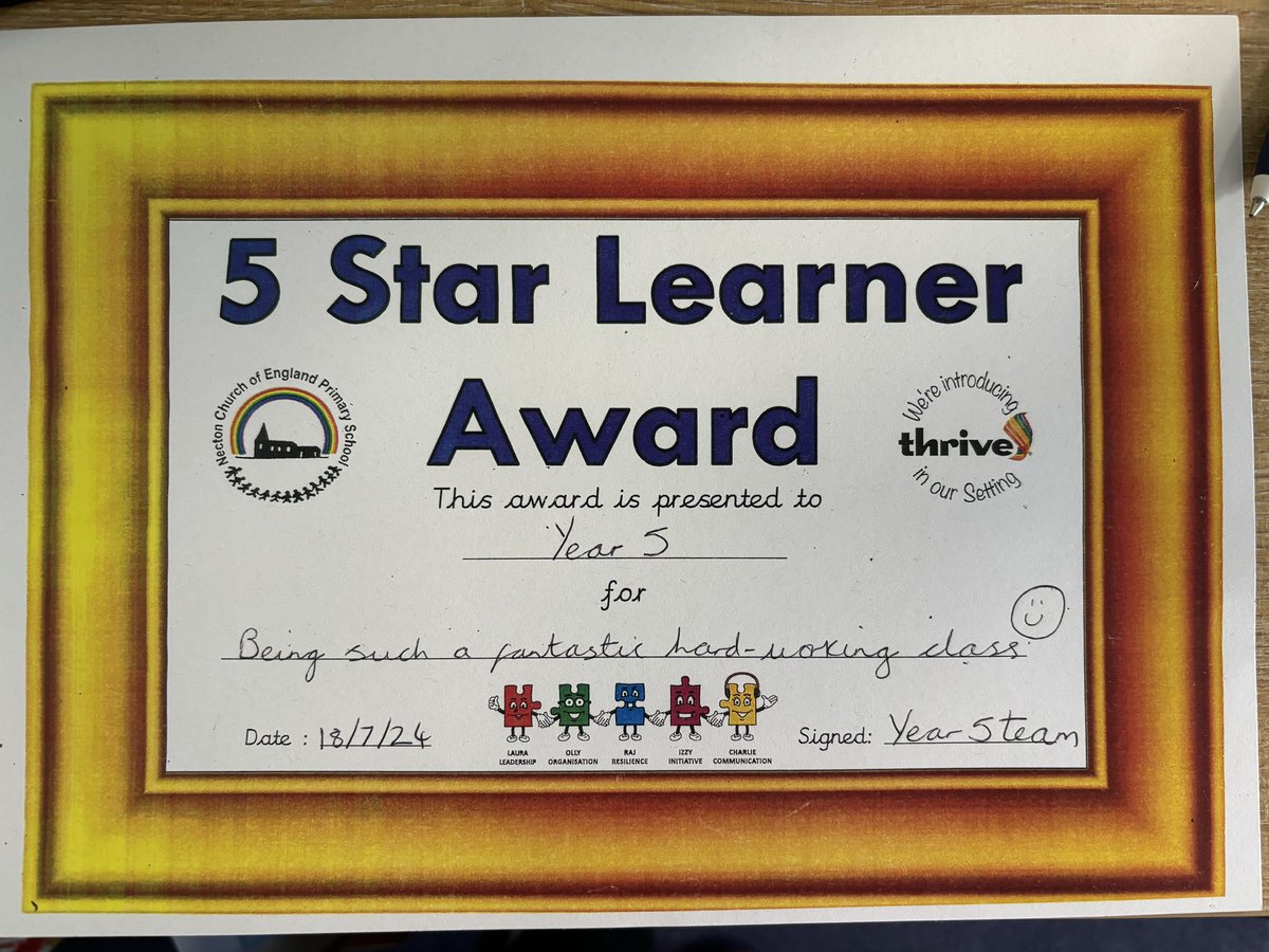 NectonY5's tweet photo. What a fabulous year we have had with Year 5. We enjoyed a great last day sharing our favourite moments from the year. We hope you all have the best summer holiday and look forward to seeing you all in September! https://t.co/rQgGCZsByh