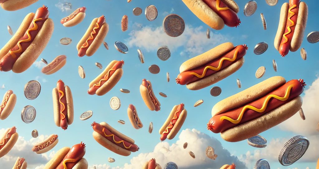 $WIENR | wienr coin (@wienrcoin) on Twitter photo It’s raining $WIENR this morning ☔️ 🌭
🌭 Follow <a href="/wienrcoin/">$WIENR | wienr coin</a> and <a href="/LaunchBAGZ/">Launch BAGZ</a> 🌭 RT + reply with a hot dog GIF & your wax addy for a chance for some $WIENR.
🌭 3 lucky wieners will get 160mil $WIENR
* deadline in 24 hours
good luck 🔥 It’s raining $WIENR this morning ☔️ 🌭
🌭 Follow <a href="/wienrcoin/">$WIENR | wienr coin</a> and <a href="/LaunchBAGZ/">Launch BAGZ</a> 🌭 RT + reply with a hot dog GIF & your wax addy for a chance for some $WIENR.
🌭 3 lucky wieners will get 160mil $WIENR
* deadline in 24 hours
good luck 🔥