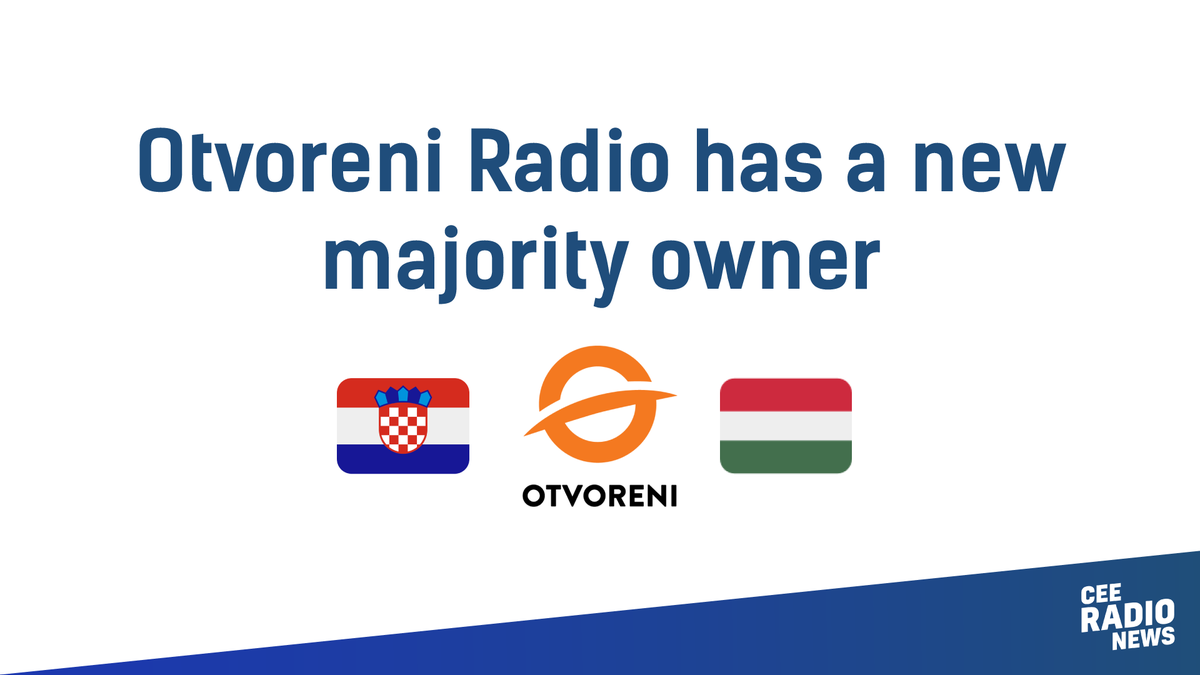 ceeradio's tweet photo. Hungary's Media Moment Kft, the sales company of Rádió 1, Best FM, and owner of Slovenia's Radio City, has expanded its interests in Croatia by acquiring a 51% stake in Otvoreni Radio. https://t.co/VLJErcVg4B