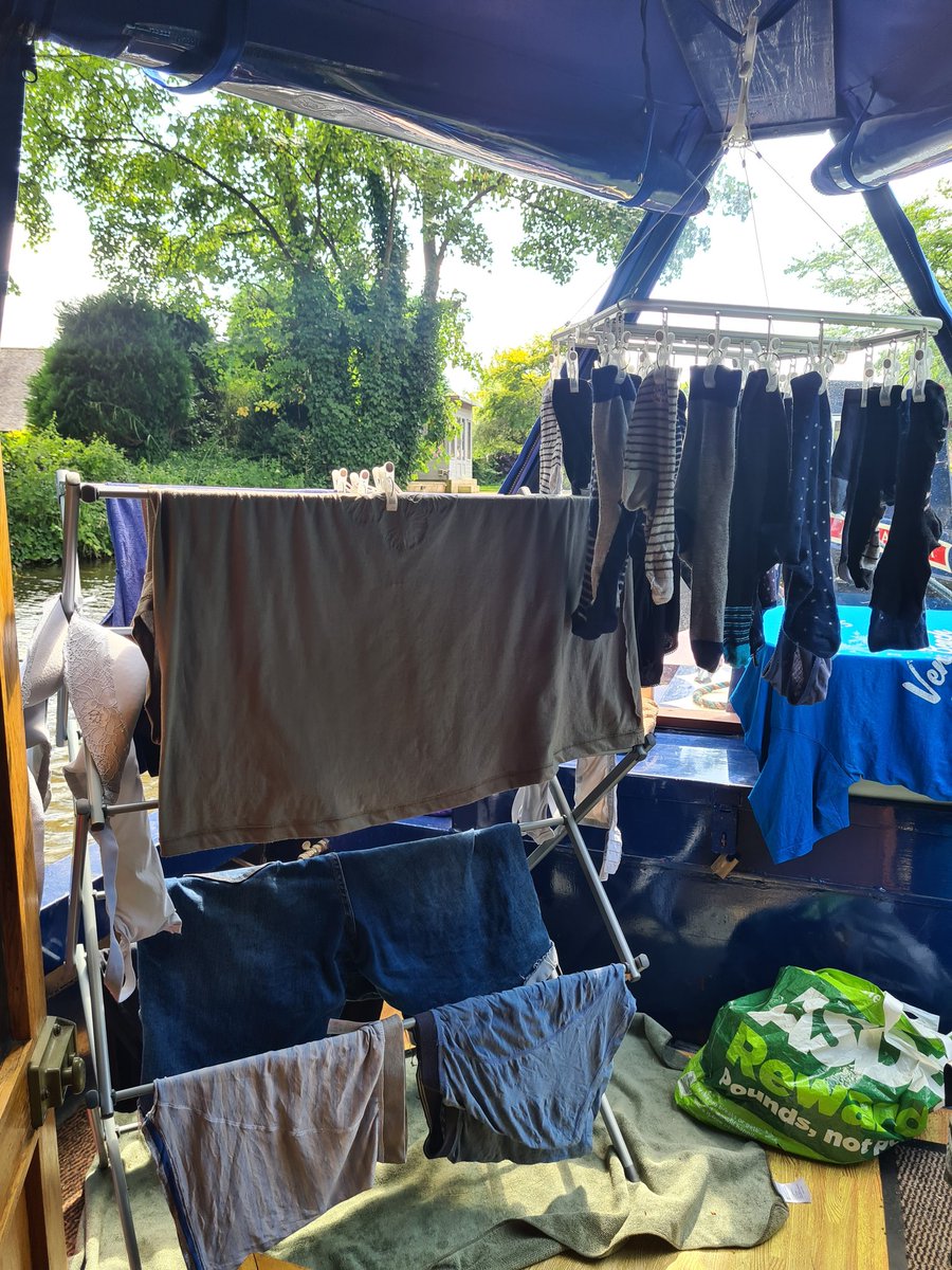 Great day for getting the washing dry!