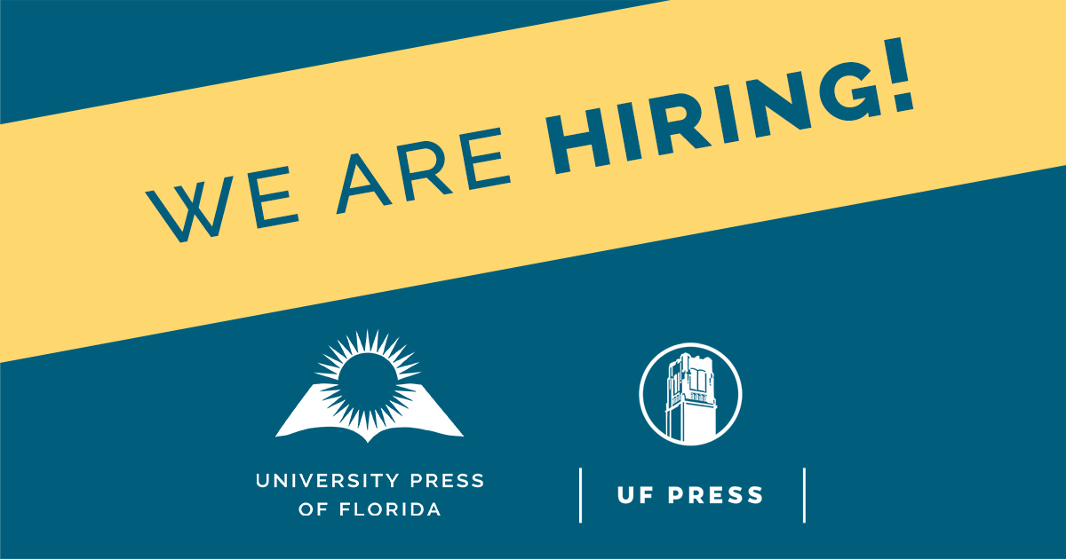 floridapress's tweet photo. Job alert! π£ We are hiring a marketing assistant to join our team. Are you looking to get started in publishing? Want to help good books find their way to readers everywhere? Apply here by August 2: https://t.co/UC4nIJ0F6t #ApplyUP https://t.co/wojHylnaGT
