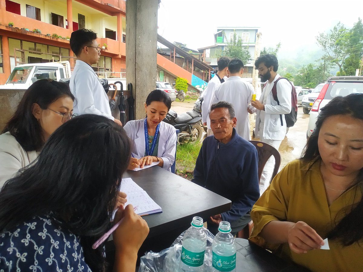 rukusanu's tweet photo. Free Multispeciallity Health Camp Cum  Awareness Program on Organ Donor and Transplant #Organised by #Department_of_Community_Medicine_Nagaland_Institute_of_Medical_Science_N_Research at #Phesama_Village https://t.co/PuqlnhkKx7