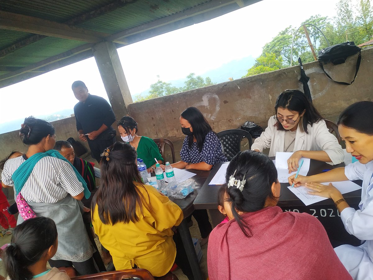 rukusanu's tweet photo. Free Multispeciallity Health Camp Cum  Awareness Program on Organ Donor and Transplant #Organised by #Department_of_Community_Medicine_Nagaland_Institute_of_Medical_Science_N_Research at #Phesama_Village https://t.co/PuqlnhkKx7