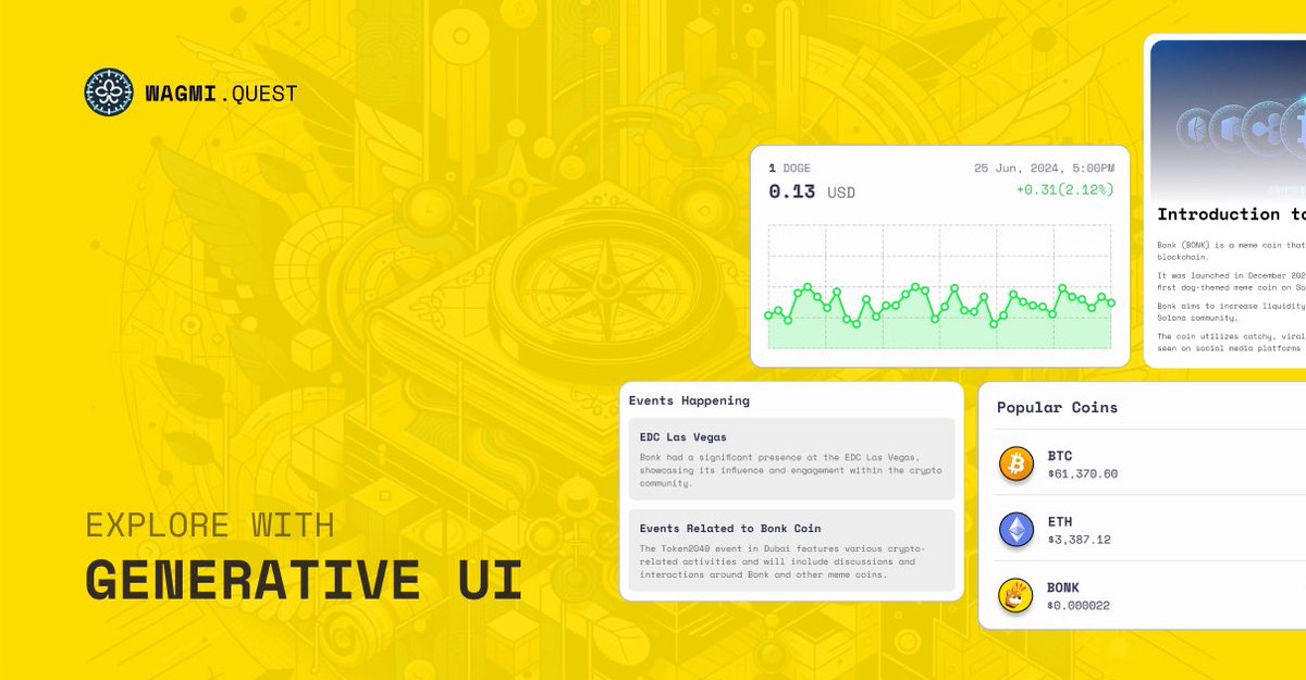 indeed and that’s exactly why we’re building wagmi quest :)

checkout at - wagmi.quest