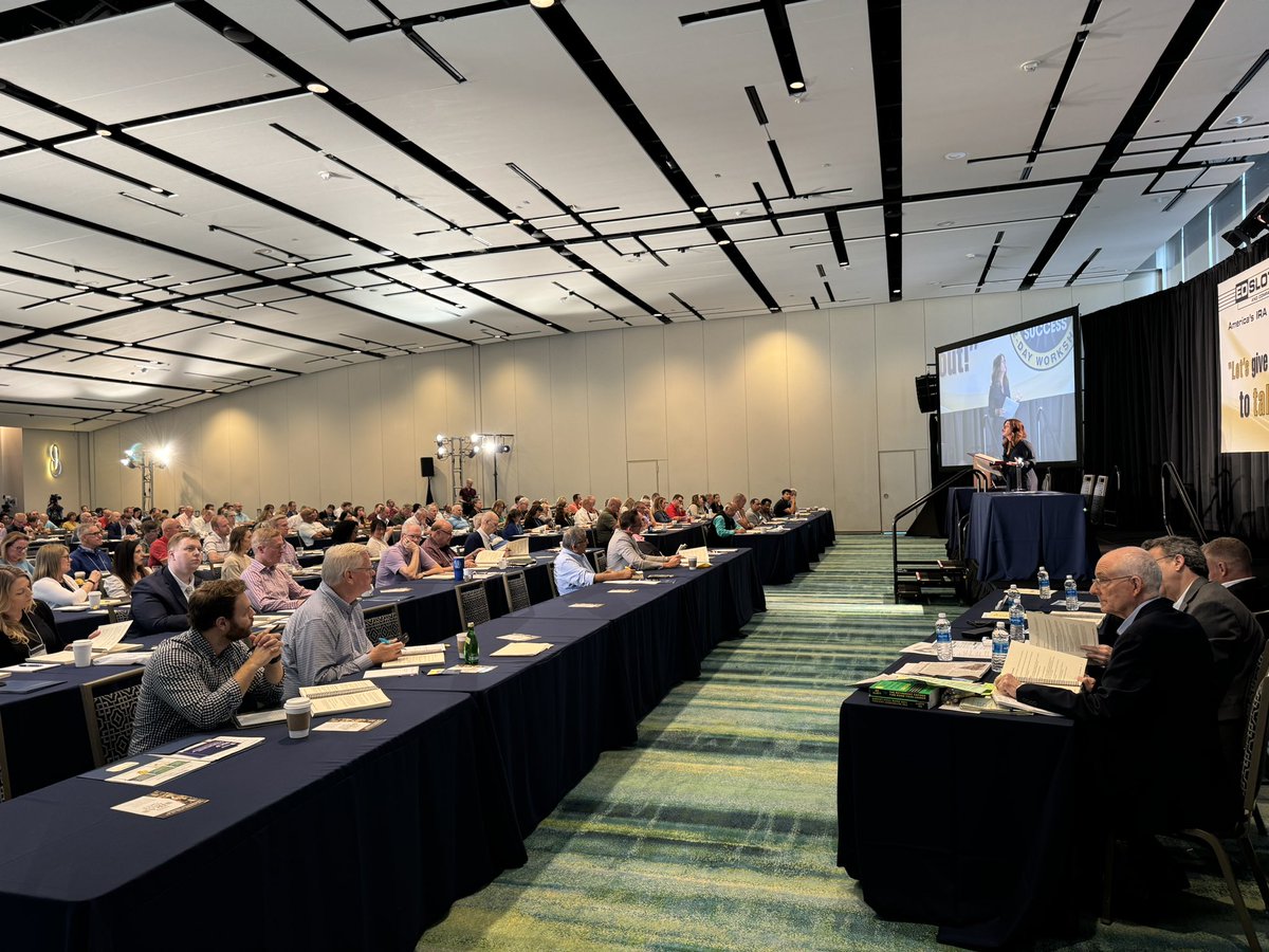theslottreport's tweet photo. Weโre off to a great start this morning for day two of our #InstantIRASuccess workshop here in National Harbor! https://t.co/1zJ5BFAdHf
