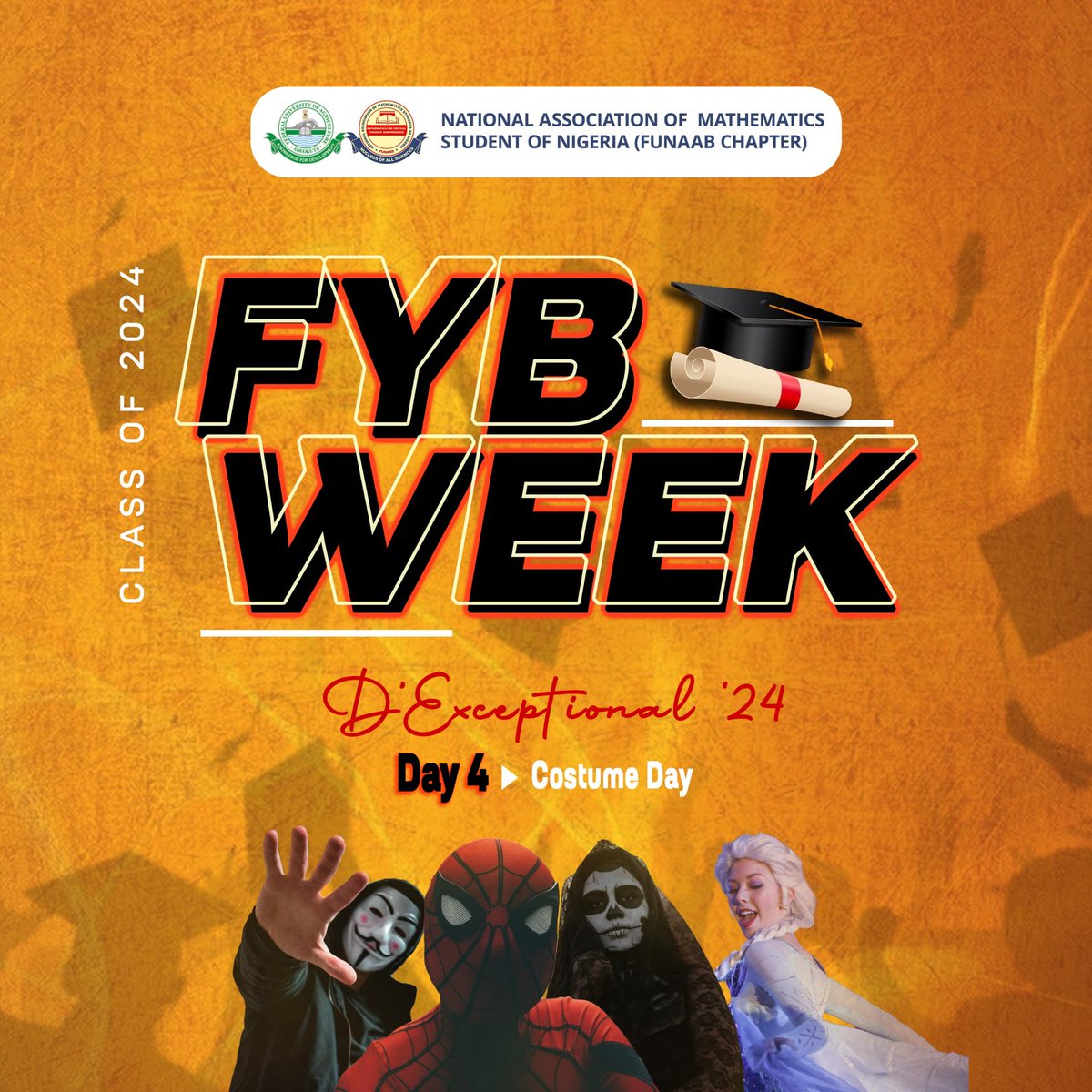 Herry_of_G's tweet image. Day 4: Costume Day
#MathHero 
#CostumeDay 
#FYB&quot;