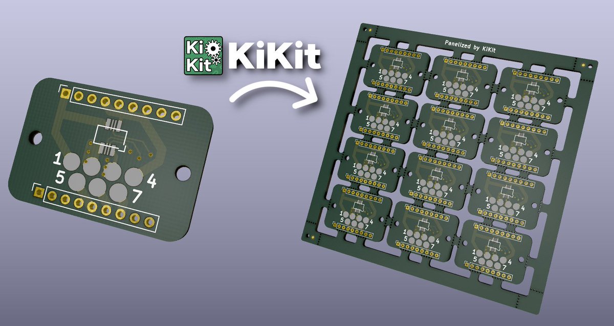 KiKit v1.6.0 released. All users are encouraged to upgrade.

Release notes: github.com/yaqwsx/KiKit/r…