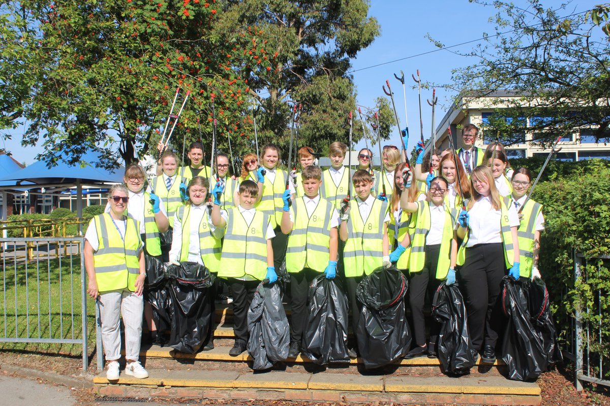 Such was the demand from our fantastic eco-conscious students to take part in the Great TTCT Litter Pick today we created two teams who took great pride in clearing litter from the school site and local community making our environment better for us all to enjoy.  #smashingit