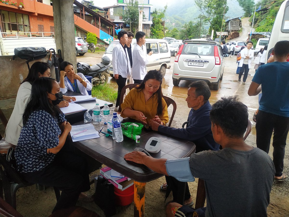 rukusanu's tweet photo. Free Multispeciallity Health Camp Cum  Awareness Program on Organ Donor and Transplant #Organised by #Department_of_Community_Medicine_Nagaland_Institute_of_Medical_Science_N_Research at #Phesama_Village https://t.co/PuqlnhkKx7