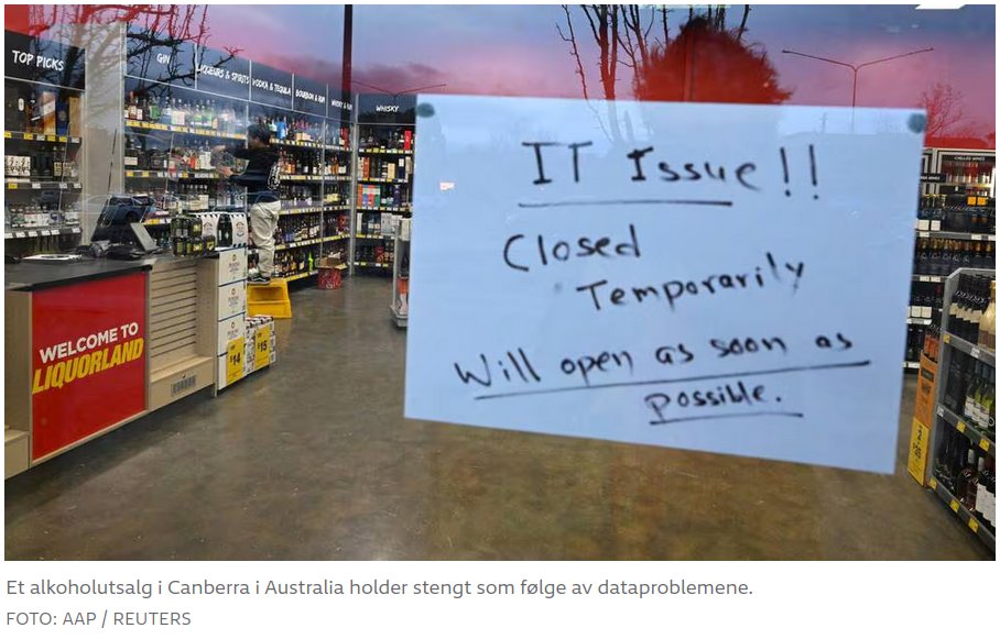 Kåre Willoch NOU 2000:24. Det har vist seg at noen leverandører har oppnådd tilnærmet monopol. Ulempene ved slikt monopol [er] også avhengighet og stort nedslagsfelt for negative konsekvenser dersom noe skulle gå galt. Den største tilnærmede monopolisten i dag er ... Microsoft.