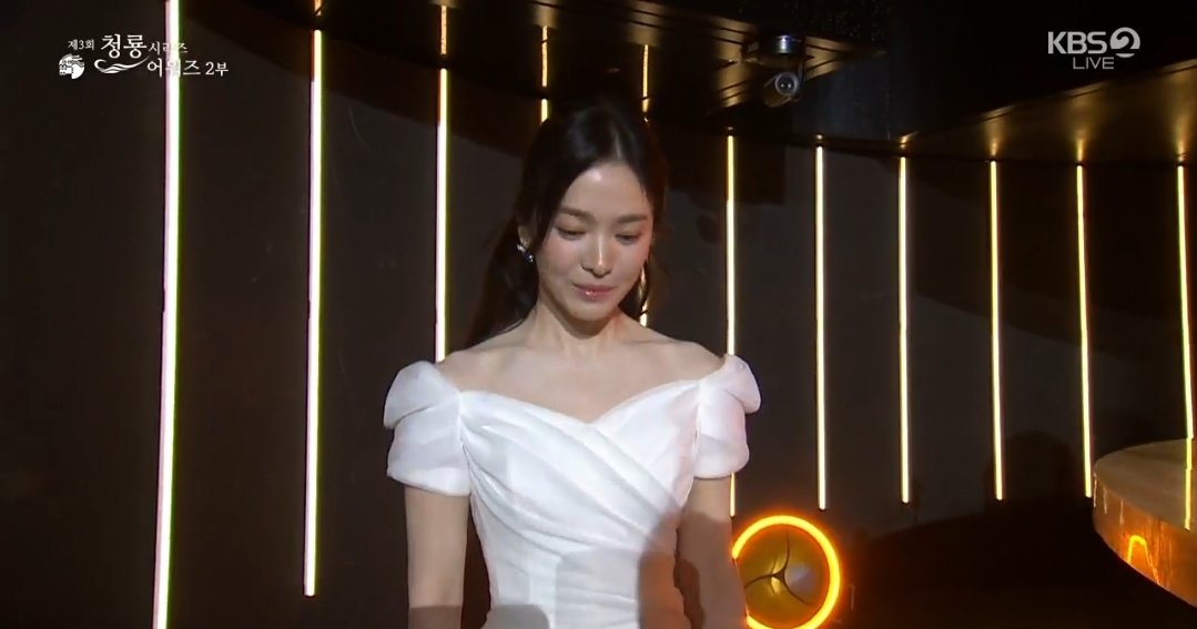 Muncul dengam kecantikan khas dari syurga bestie 😂😂 #SongHyeKyo #BlueDragonSeriesAwards