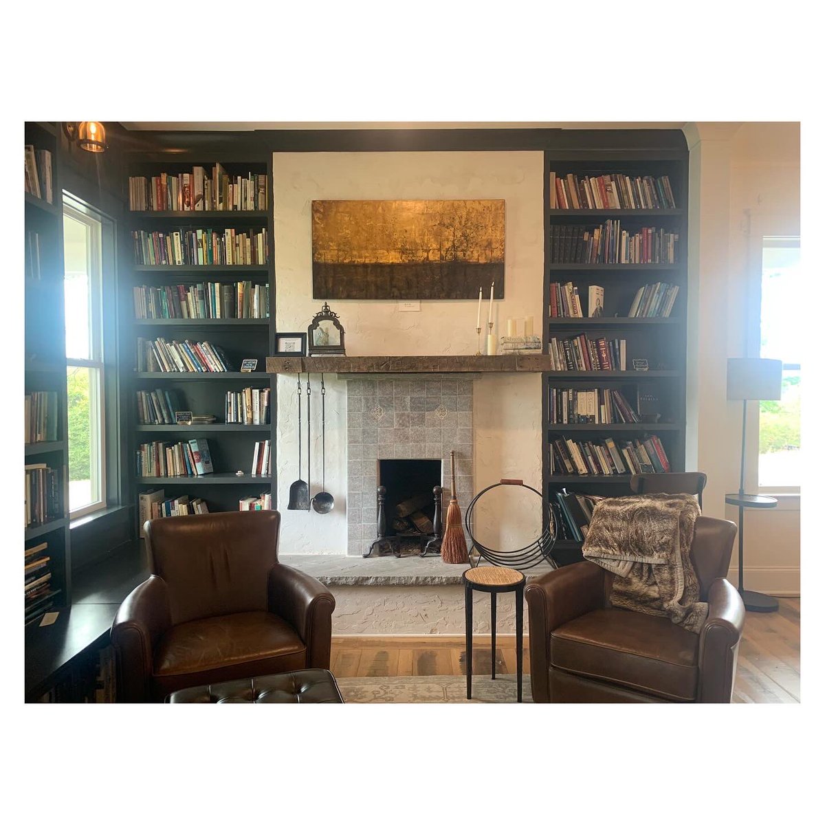 KSPrior's tweet photo. What a splendid, sacred time I had at North Wind Manor. It was my first visit, and it was the loveliest. That’s the famous Tolkien fireplace there, and I spied #OnReadingWell in that tall book case. 😎)
If you’re a fan of HouseMoot (or want to be!), you might want to sign up for this fall’s event to see what I was doing there … 🐇