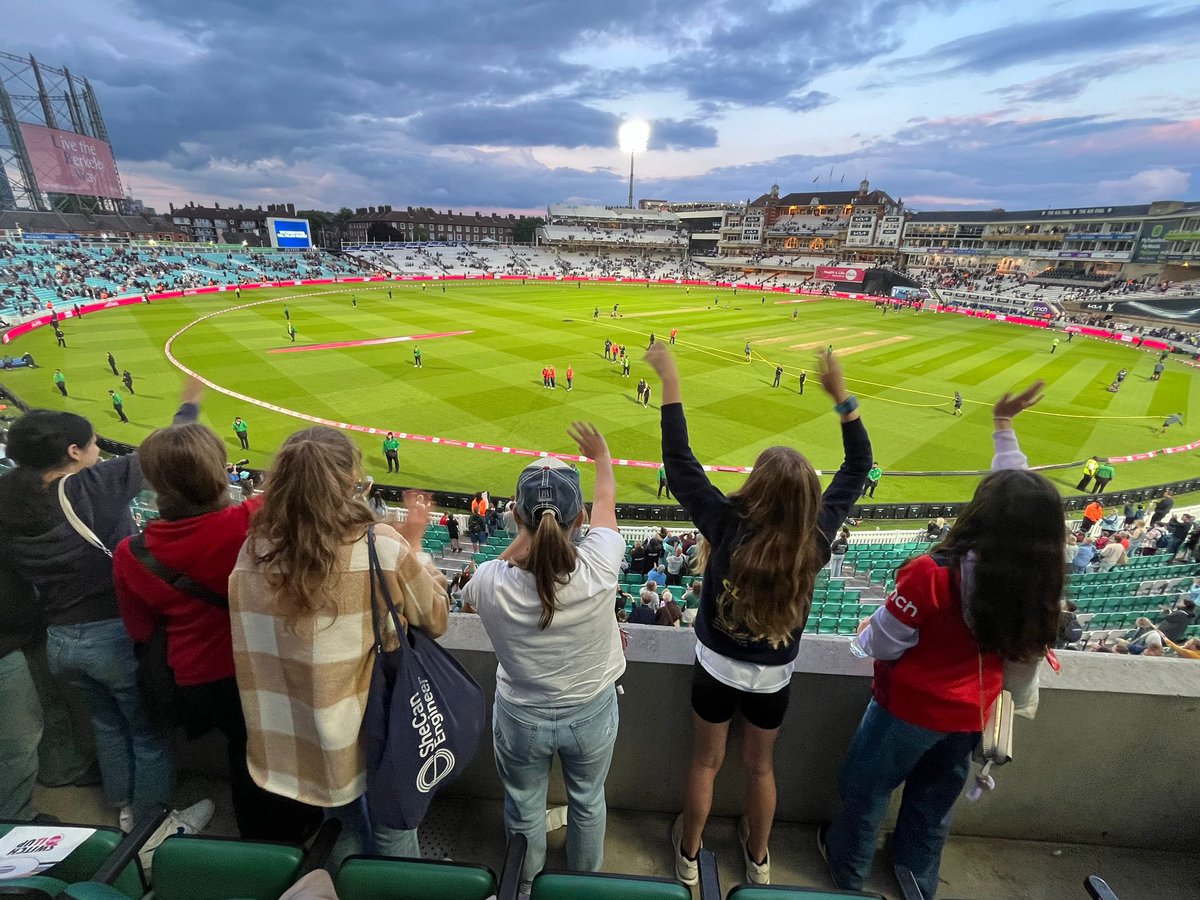 As you all know this week <a href="/englandcricket/">England Cricket</a> Women’s team were undefeated in their IT20 series against New Zealand. At SCC some of our members were able to see them play at The Oval last weekend and met the team afterwards as they walked around the boundary!