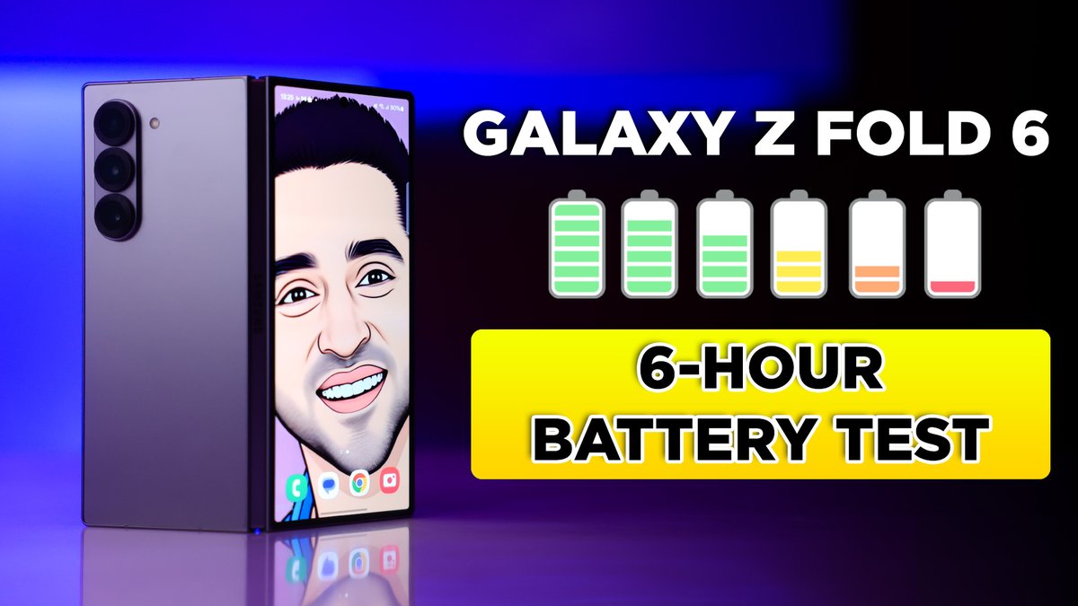 fiibertech's tweet photo. Samsung Galaxy Z Fold 6 Battery Drain Test | Display test, Benchmarks, Performance, and Gaming 🔥
.
🔗 https://t.co/FY6zsTmEzW
.
#GalaxyZFold6 #Samsung #BatteryDrainTest https://t.co/YE0Ia0sWta