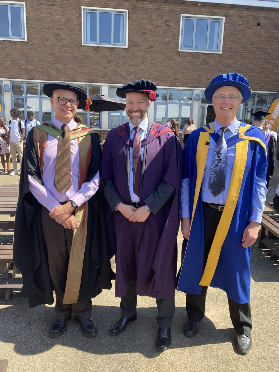 “There are two types of Doctor aren’t there dad, the ones that help people and your kind” - Emily Francome, age 6. 
Thanks <a href="/LboroDME/">Loughborough Department of Mathematics Education</a> - it takes a village. 🧑‍🎓