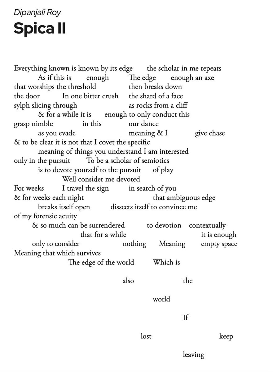 the skeleton of this poem took shape while listening to <a href="/Pla_Staff/">プラスタッフ</a> スピカ + talking w @chitrangik about semiotics. there's a lot going on here that i probably never fully grasped myself, but here it is, in the 29th issue (sold out!) of @gutter_magazine from earlier this year 🌾✨