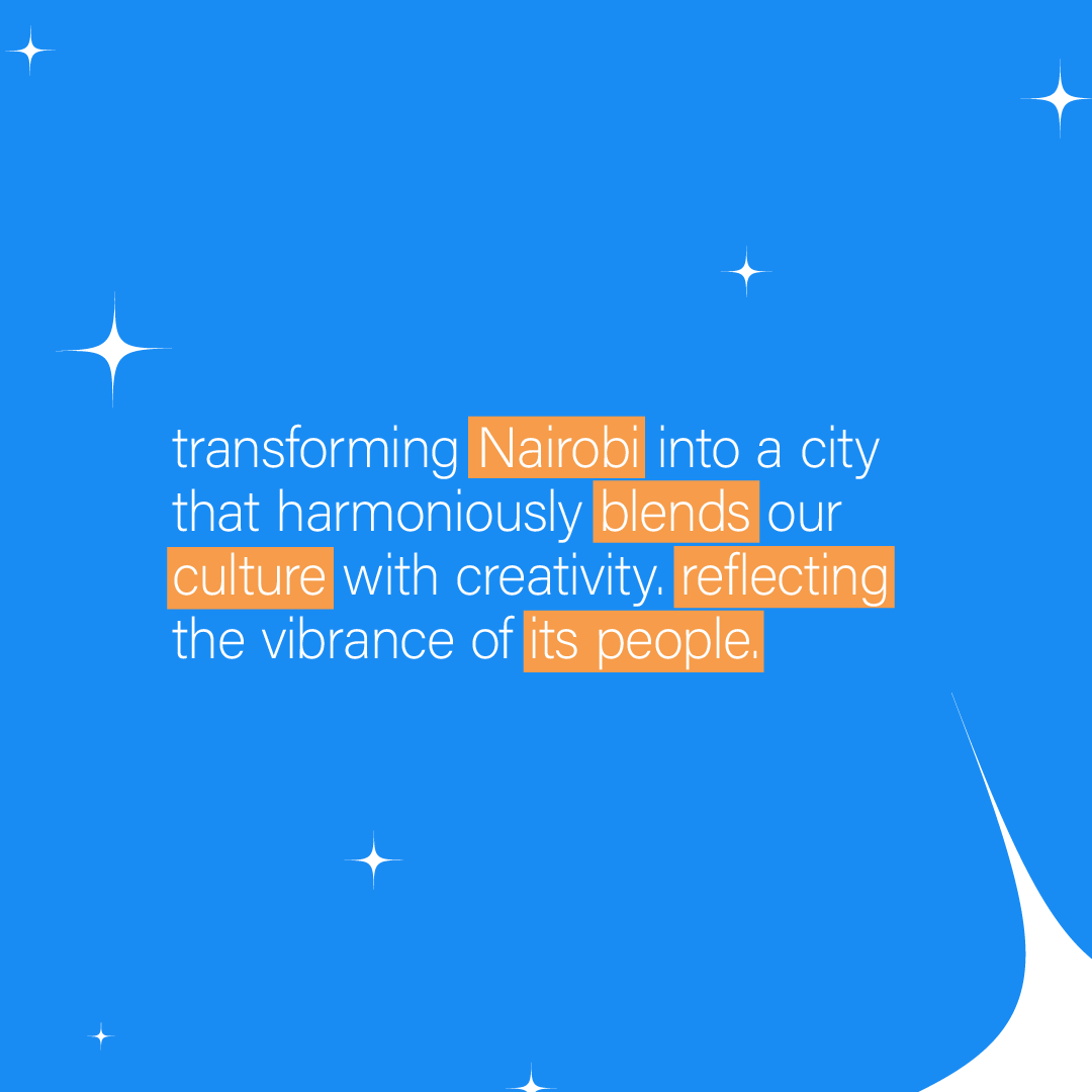 Excited to be part of a project that aims to transform Nairobi into a city that harmoniously blends culture with creativity. Community engagement is at the heart of our approach at PLANNING. #CommunityEngagement #Nairobi #Design #Art