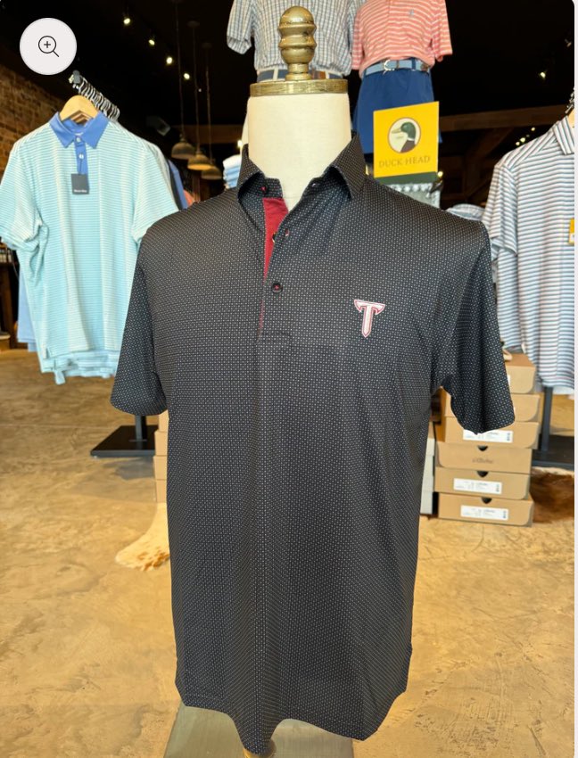 TroyLicensing's tweet photo. Happy #OneTROYFriday! Check out these great new Horn Legend polos from Heritage 1843. Available in Black and White. 

🔗: https://t.co/OWMmFgrlcH

#OneTROY ⚔️ https://t.co/AW5yG28Lo3