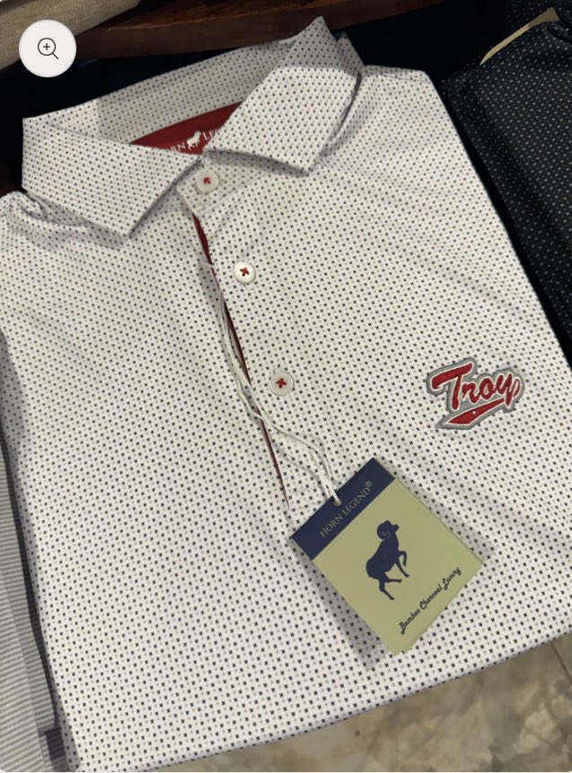 TroyLicensing's tweet photo. Happy #OneTROYFriday! Check out these great new Horn Legend polos from Heritage 1843. Available in Black and White. 

🔗: https://t.co/OWMmFgrlcH

#OneTROY ⚔️ https://t.co/AW5yG28Lo3