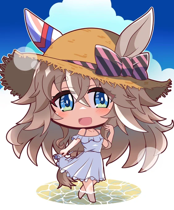 #みんなでデフォルメ絵をあげて幸せな気分になろう#ウマ娘あなたのしあわせがわたしのしあわせ。 
