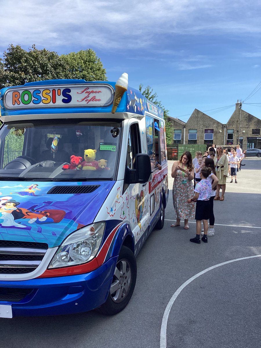 A final sweet treat for our Year 6 and summer finally arrived just at the right time. 🍦
We wish you all the best for your future and hope the sun continues to shine on all you do! ⭐️
Your Wycliffe CE Primary Family 🩷 <a href="/Rossisices/">Rossis ices</a> <a href="/WeAreBDAT/">BDAT</a>