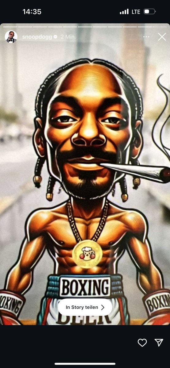 🍺 We promised you another AAA+ celebrity, and here he is: Snoop Dogg! 🥊 Snoop Dogg has officially started promoting our token, bringing his legendary flair and massive fan base to the Boxing Beer community. Get ready for the hype! 🔥