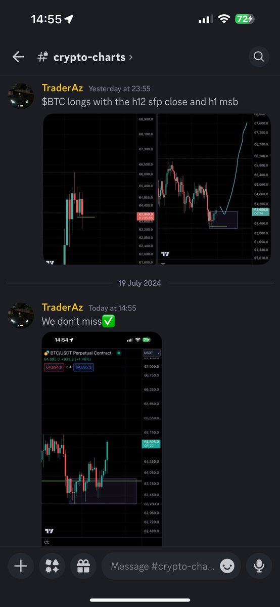 TraderAz_'s tweet photo. $BTC Longs signalled to the Discord🫡📈

https://t.co/Ienc0HjzZw https://t.co/LKaEzUUJfk