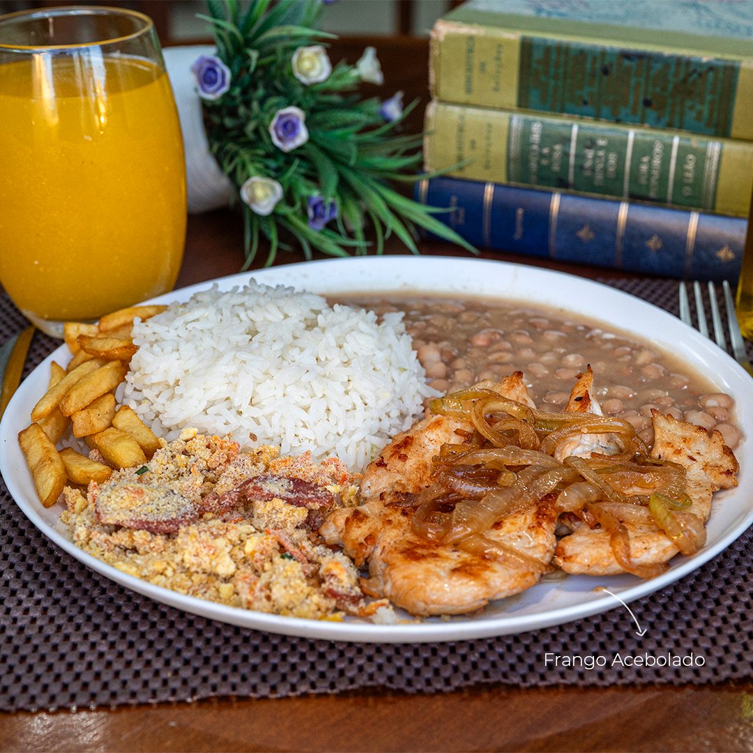 O Frango Acebolado é um prato que você encontra todos os dias no Café Poesia!

Com tempero caseiro que traz o sabor que só o Café tem.

Descubra nossos pratos:

Filés acebolados (carne e frango);
Frango à parmegiana;
Frango à milanesa;
Omeletes.

Café Poesia – Feito com Amor!