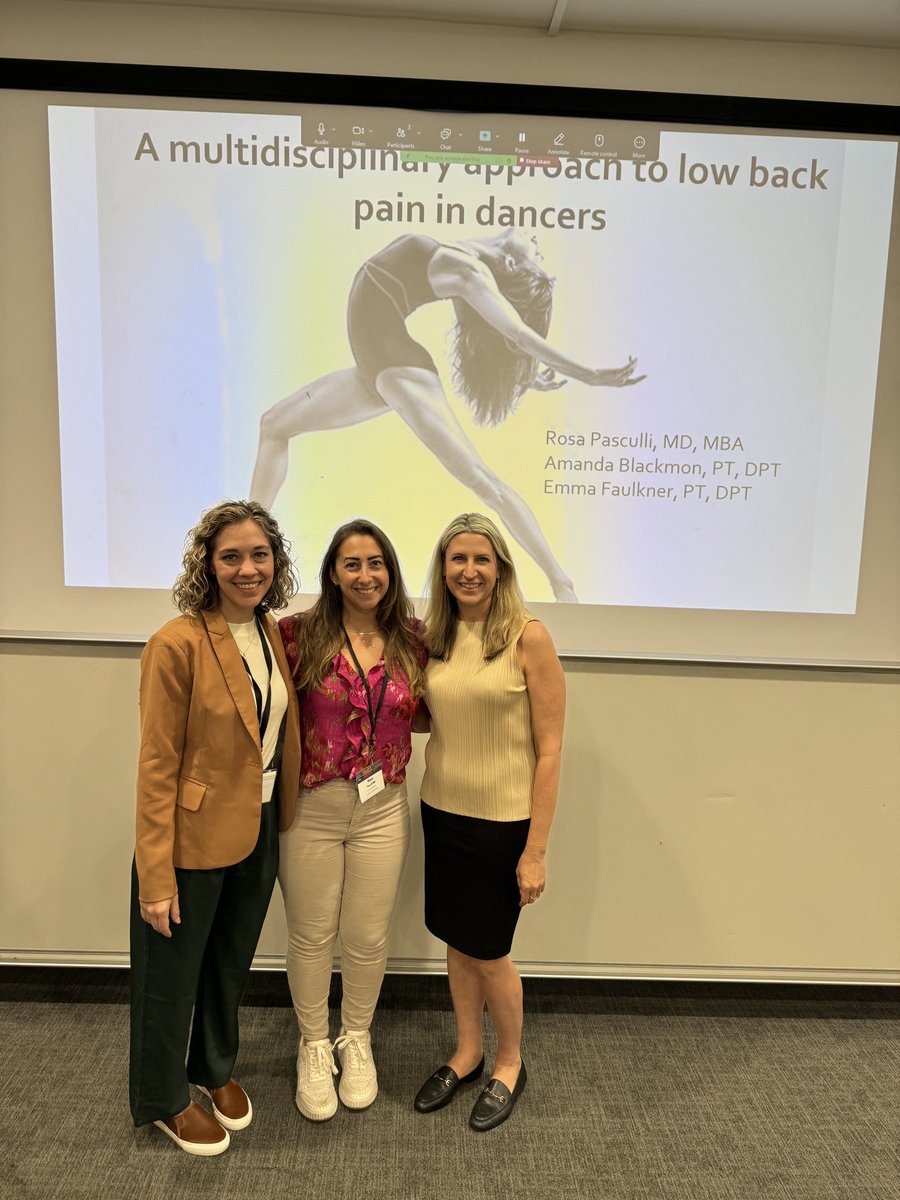 Honored to present today at <a href="/artsmed/">PAMA</a> #PAMA2024 with <a href="/mandydancePT/">Mandy Blackmon</a> <a href="/ATLdancemed/">Atlanta Dance Medicine</a> #dancemedicine #lowbackpain