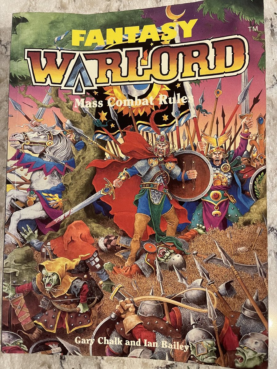 CigarBoxBattle's tweet image. Going old school this weekend with this perfect blend of OG rules, magic and fantastic art! #fantasywarlord @garychalkpics