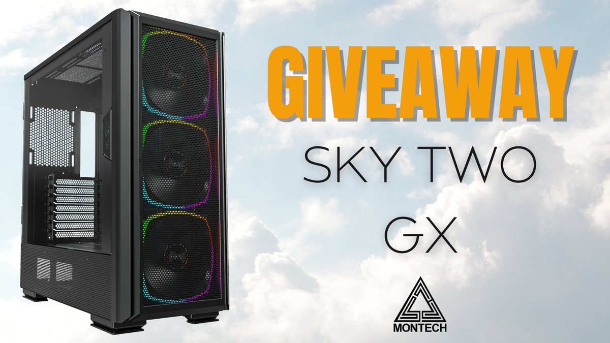 wootware's tweet photo. 🌤️ GIVEAWAY time! 🌤️
We've teamed up with Montech to give you a chance to win a Sky Two GX chassis!
And because it's a Sky Two, we have TWO prizes for TWO lucky winners! 🎉🎁
To enter:
1️⃣ Follow @Wootware & @MontechGlobal
2️⃣ Like this post
3️⃣ Tag a friend and use #SkyTwoGX
Winners will be drawn on July 31st 🗓
*T&Cs apply. This giveaway is only open to residents of South Africa.