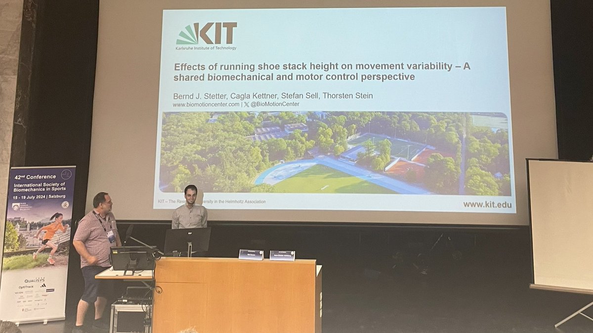 In "Motor Control (Invited session)" of #isbs2024, Dr. Bernd Stetter from our working group held a talk on "Effects of #running #shoe stack height on movement #variability - a shared biomechanical and motor control perspective"

<a href="/ISBSOFFICIAL/">ISBS</a> 

🗞️commons.nmu.edu/isbs/vol42/iss…