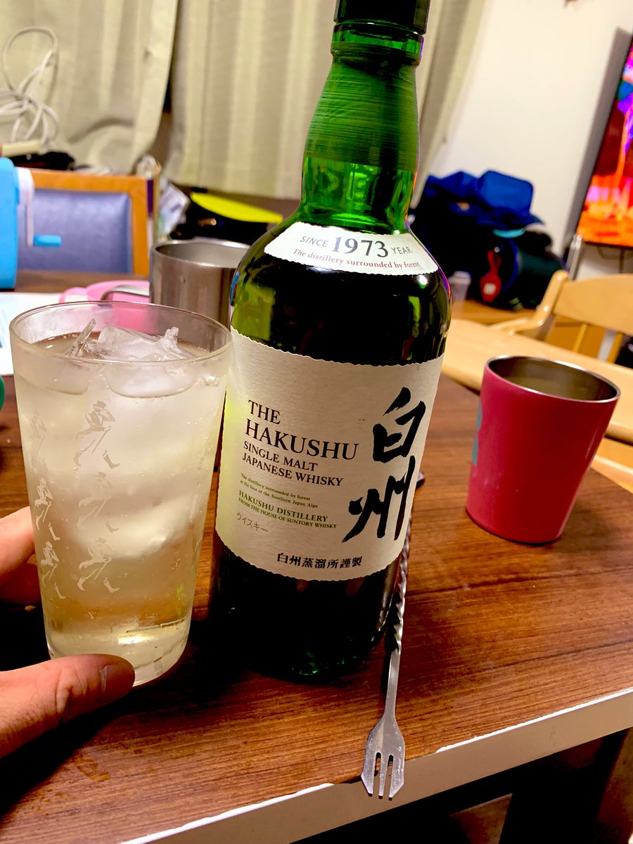 #リメンバーミー観るたび泣く
#週末KP〜
#白州開栓 
#空き瓶棚出来るとスッキリ

今週も終わりますねぇ😚
皆さんはいかがお過ごしですかねっ😊
さー飲み明かしましょ〜っ♡