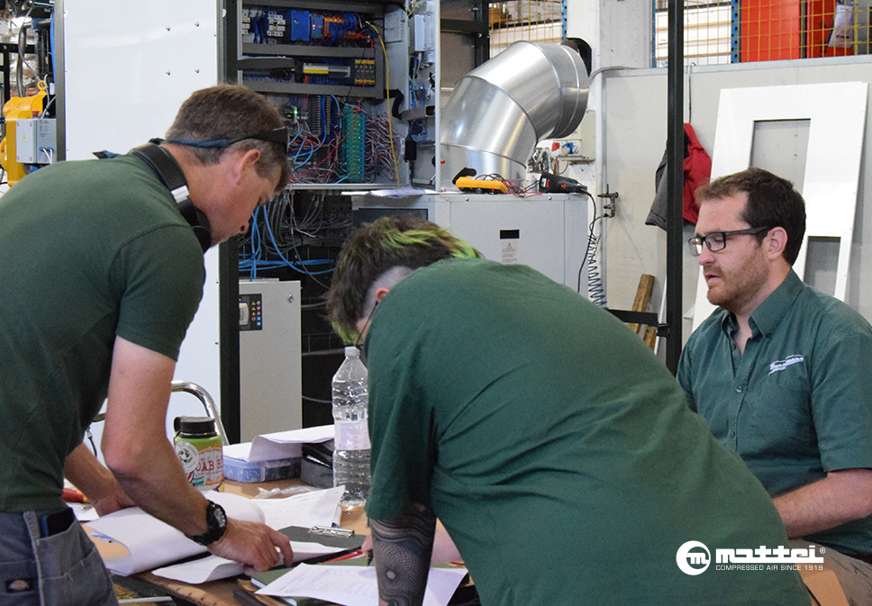 MatteiGroup's tweet image. The #Bennamann team spent a week at the #Matteigroup HQ in #Milano testing the 1st #biomethane upgrading systems. Farmers around the world will soon be able to be 100% off-grid thanks to this #groundbreaking #technology !