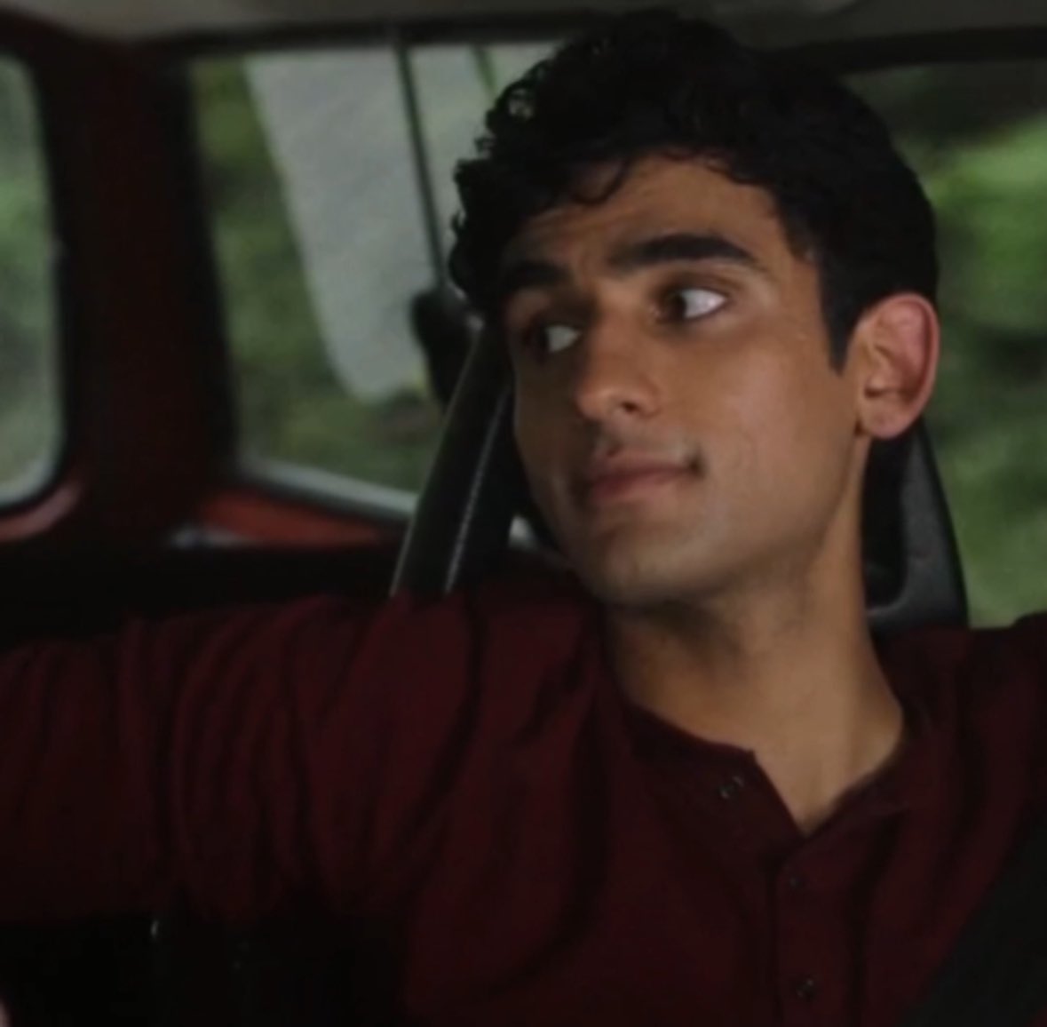 uh oh,                             oh no,
   im falling                         I’m falling 
           in love.                        in love again.