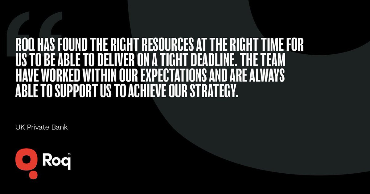 Roq - Confidence through quality tweet media