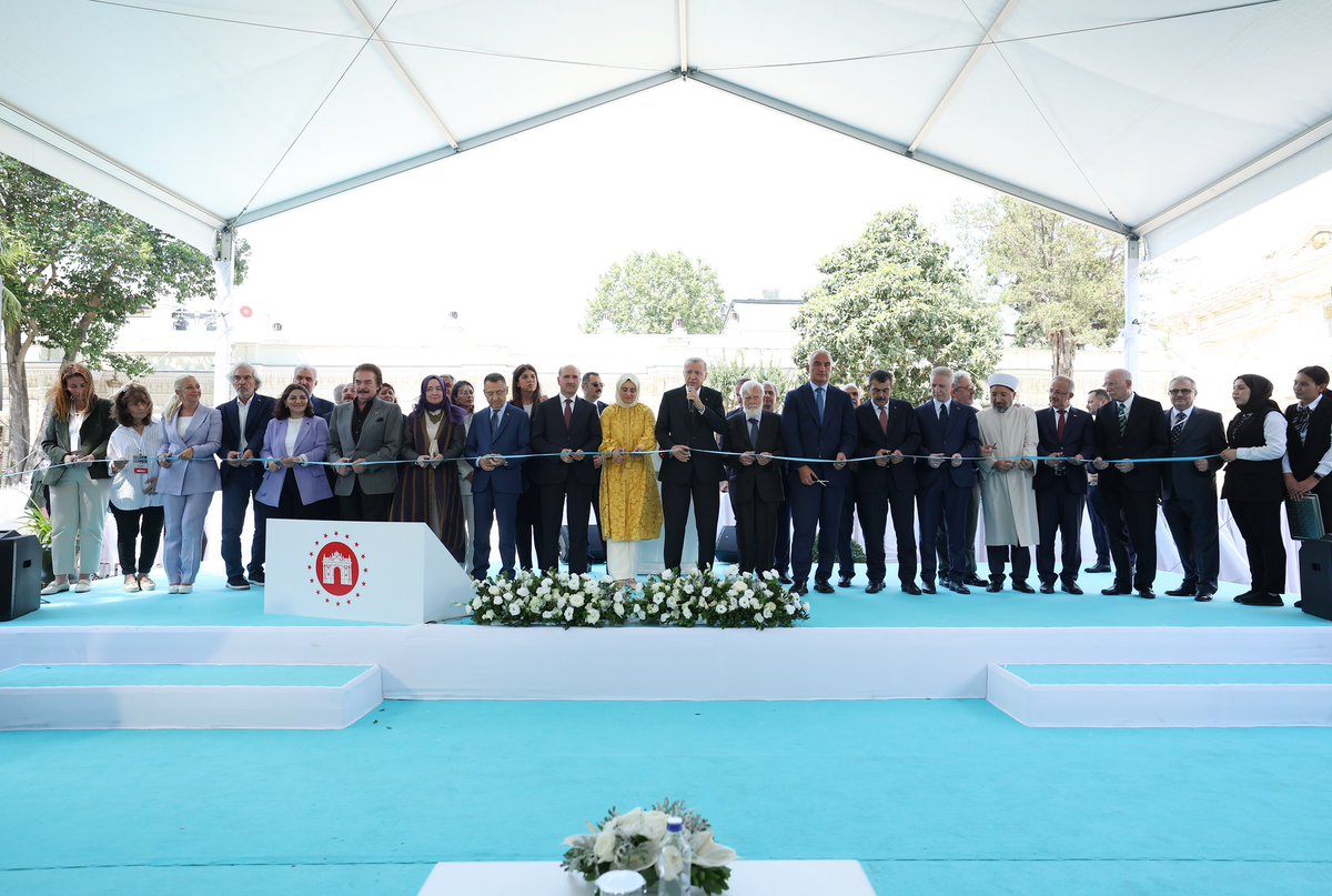 tcbestepe's tweet photo. “Altı yıllık titiz bir restorasyon neticesinde ecdat yadigarı Yıldız Sarayı’nı ihya ettik” https://t.co/uFbFZ3SSUd https://t.co/qnLe83wCoi