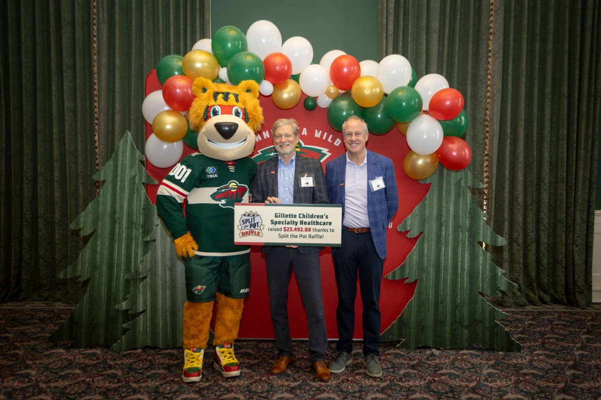 💰 Split the Pot Raffle 💰

Through the 2023-24 Split the Pot Raffle, #MNWild fans raised: 
⭐️ $17,796 for @crescentcove
⭐️ $23,492 for <a href="/GilletteChildrn/">Gillette Children's</a> 

 #MNWildFoundation