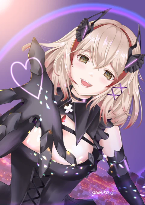 アズレン7周年おめでとうございます 昔描いたファンアートをペタ。 元々アズレン同人作家になりたかった。今では描かなくなってしまったけど、今でも繋がってくださっているアズレンクラスタの皆さんありがとう。今でも赤城とラフィーちゃんが好き個人依頼も対応可   #アズールレーン